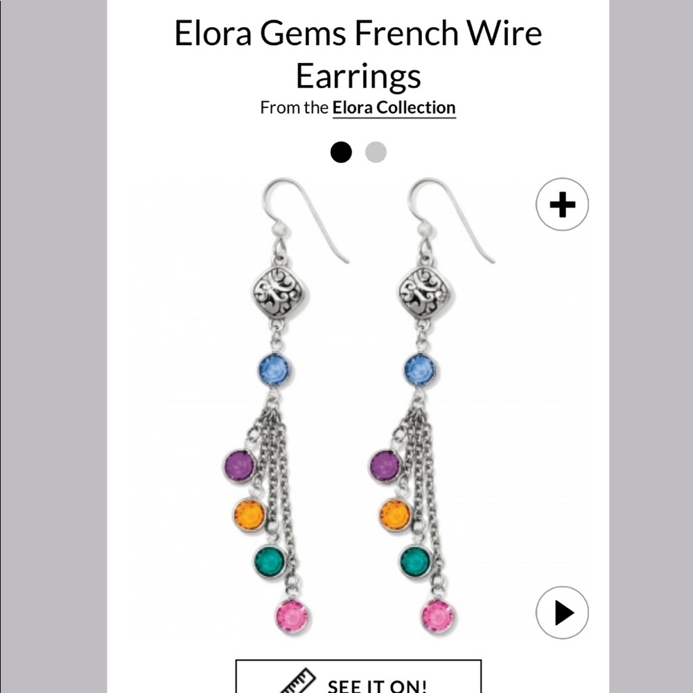 NWT BRIGHTON ELORA GEMS EARRINGS💎